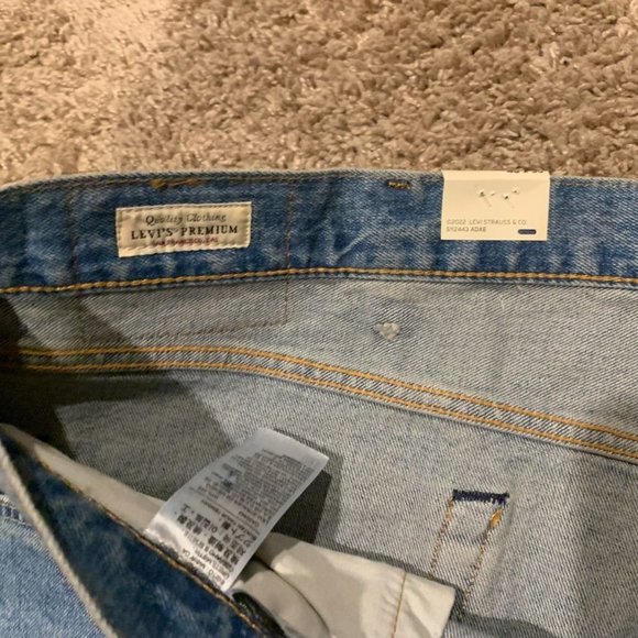 Levi's Premium 501 Jeans Blue W\ Stretch Big &Tall Men's Sizes NWT RT$98 0133 - Picture 8 of 8